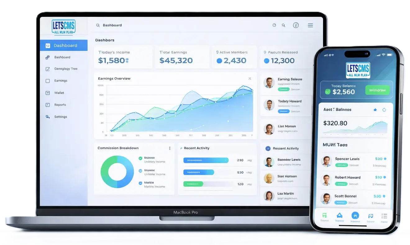mlm-software-dashboard