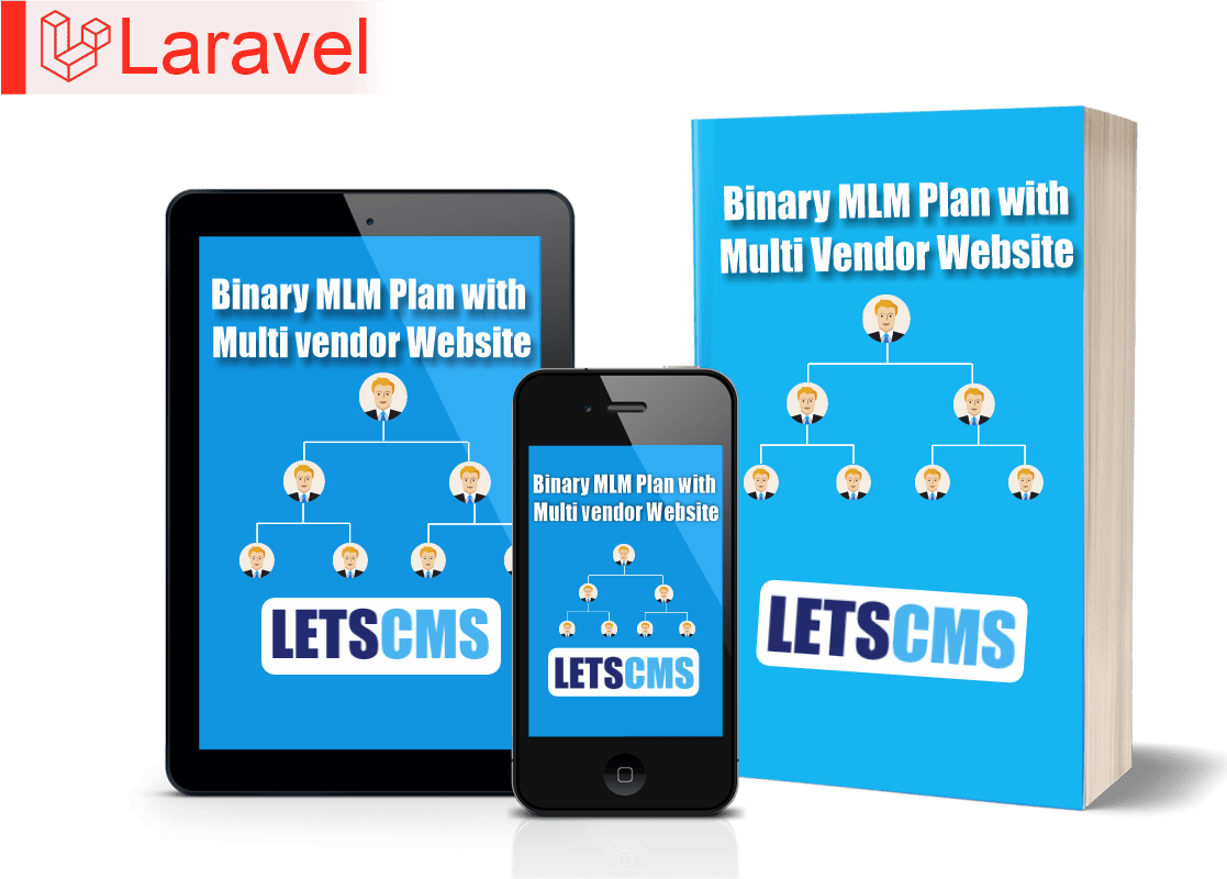 Binary MLM Multi Vendor Ecommerce Laravel PHP Scripts