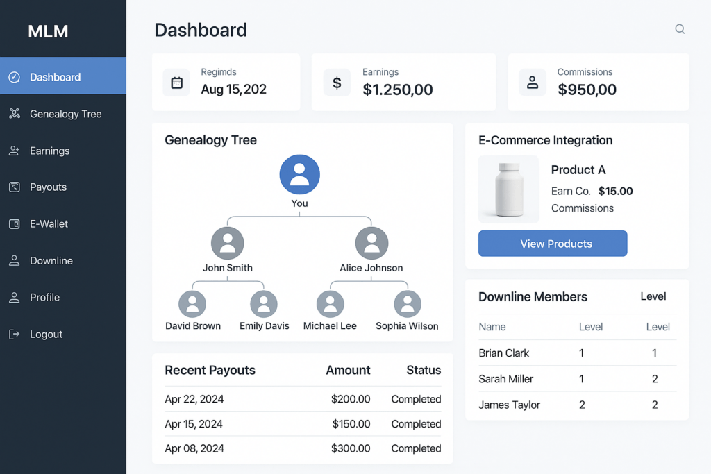 What is An MLM Website