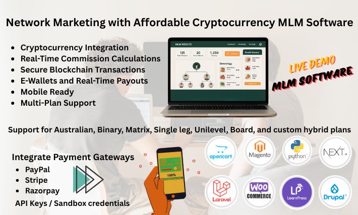 Network Multi-Level Marketing Software Solution