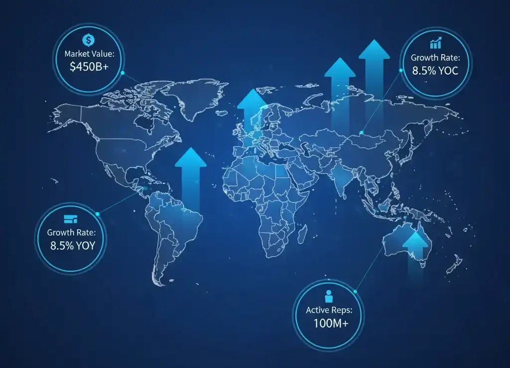 Global MLM Industry Insights 2025 Map