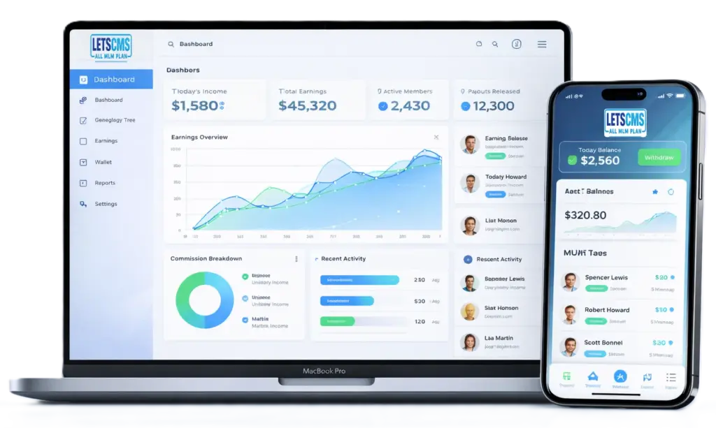 mlm-software-dashboard